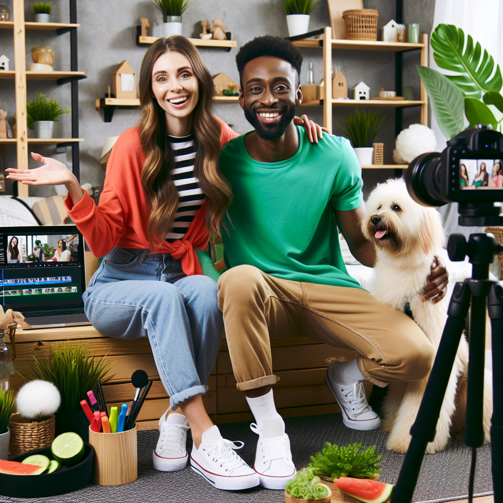 밍구앤루미, 유튜브 커플 일상 콘텐츠