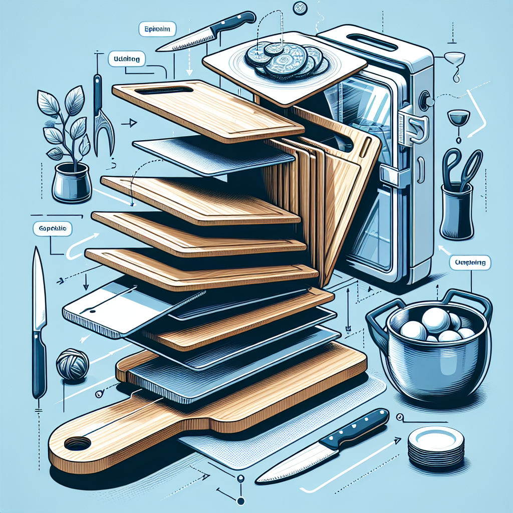 주방 커팅보드 바람 들지 않게 보관하는 법, 휨 방지하는 보관 방식