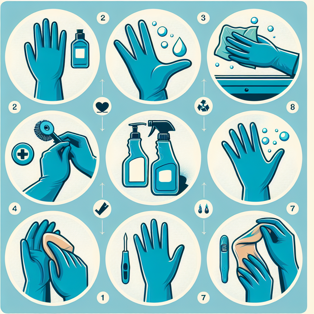 고무장갑 끈적임 제거법, 오래 써도 새것처럼 유지하는 관리