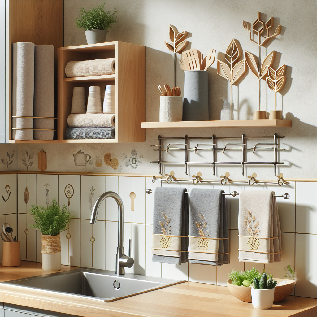 주방 수건 전용 바 걸기, 청결 유지와 빠른 건조를 동시에 잡는 팁