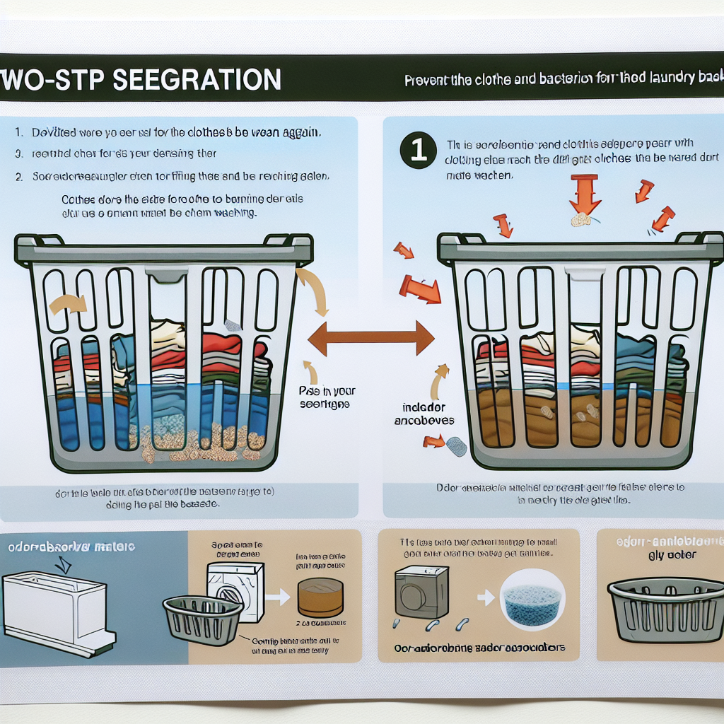 세탁 바구니 교차 사용법, 냄새·세균 막는 2단계 분리 방식