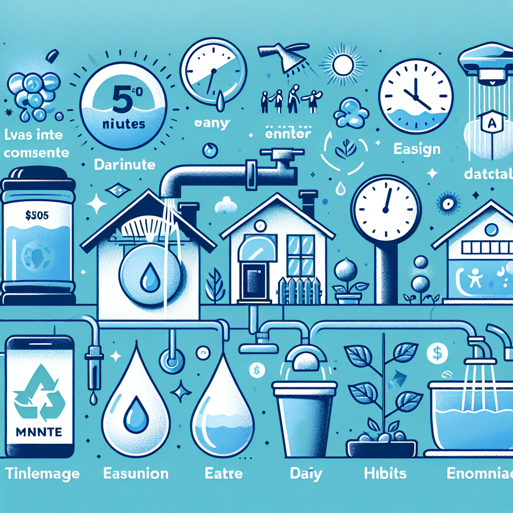 수도요금 줄이는 법, 하루 5분 습관으로 연간 차이 나는 구조