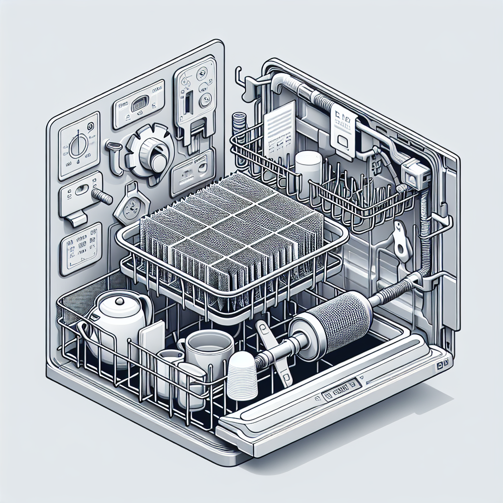 식기세척기 내부 필터 관리, 세척력 유지하는 가장 중요한 단계 식기세척기 내부 필터 관리, 세척력 유지하는 가장 중요한 단계