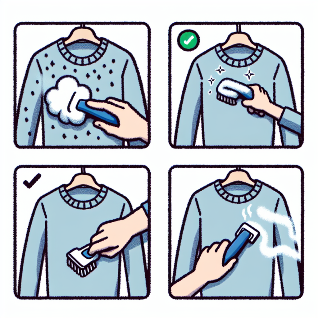 옷 보풀 제거, 새 옷처럼 보이게 만드는 간단한 방법