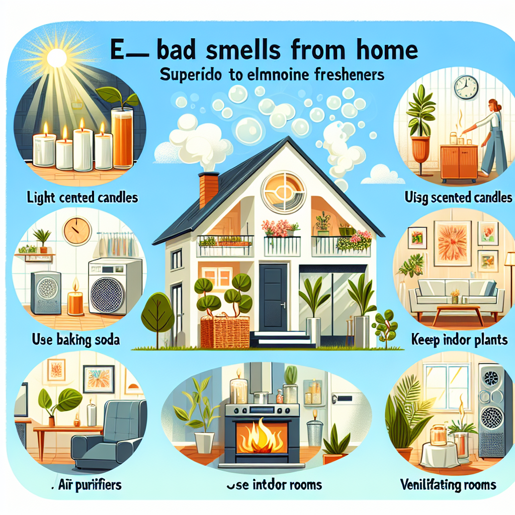 집 냄새 없애는 법, 방향제보다 효과 좋은 방법