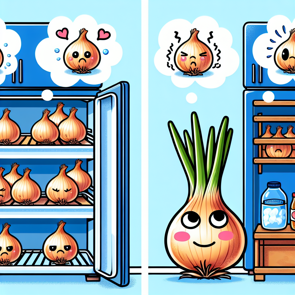 양파 보관, 냉장보다 실온이 나은 이유