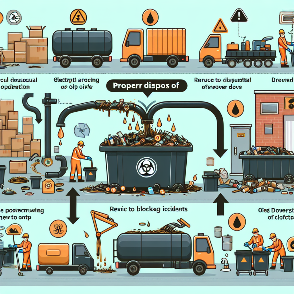 남은 기름 처리, 막힘 사고 줄어드는 방법