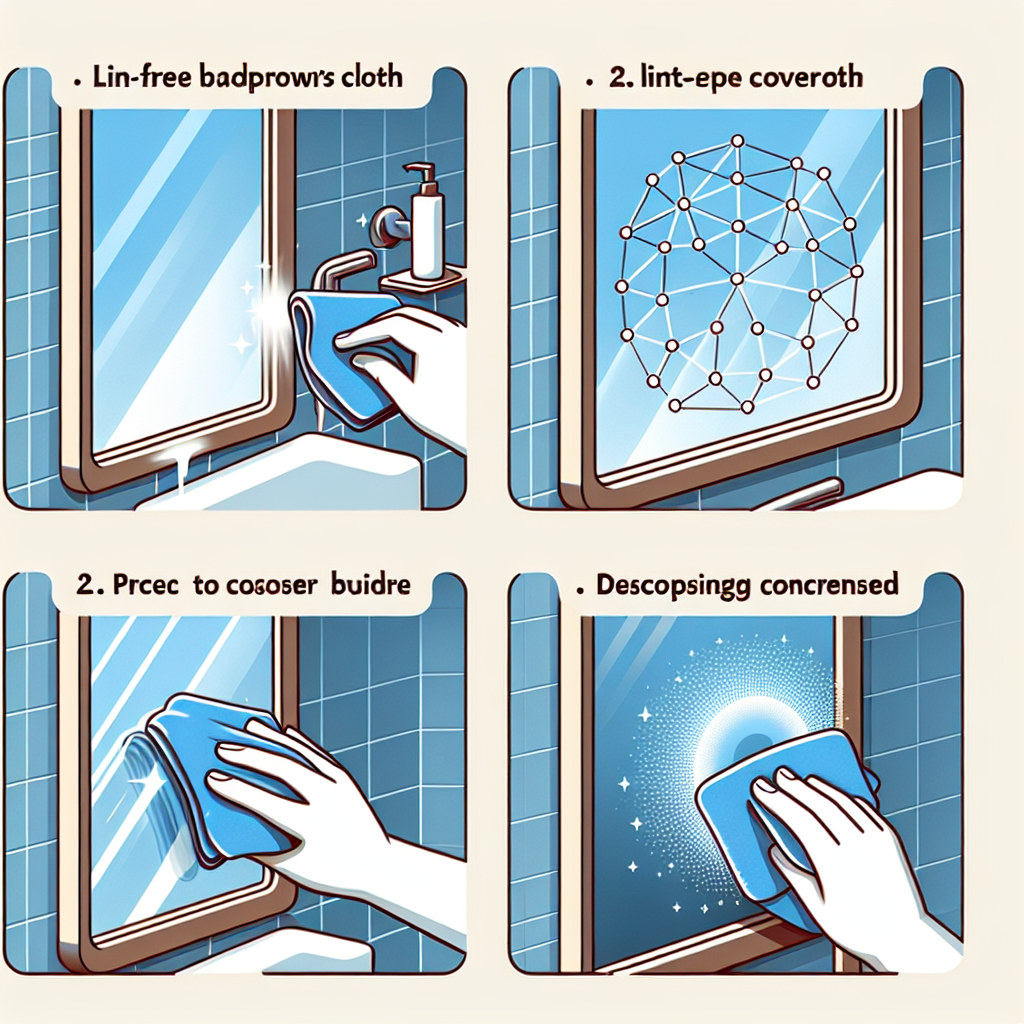 욕실 거울 닦는 법, 김서림 줄어드는 코팅 원리
