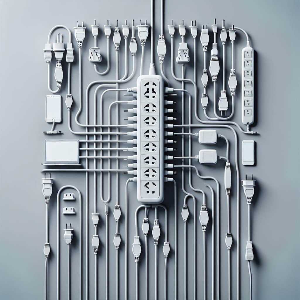 멀티탭 정리, 발열 줄어드는 배치