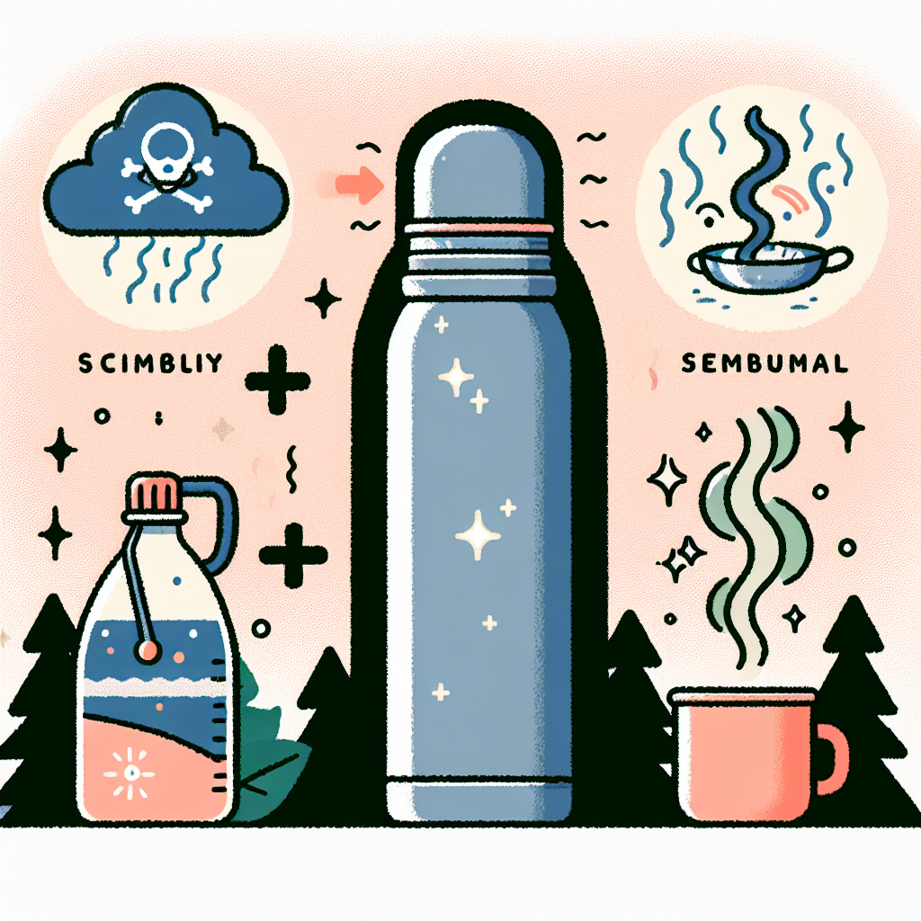 보온병 세척, 냄새 원인 줄어드는 타이밍