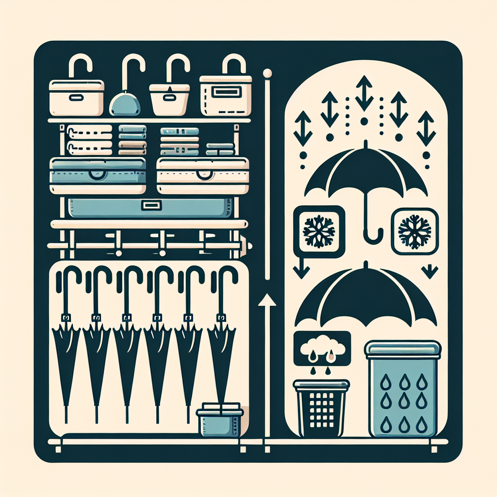 우산 보관 습관, 다음 사용 때 냄새 안 나는 방법