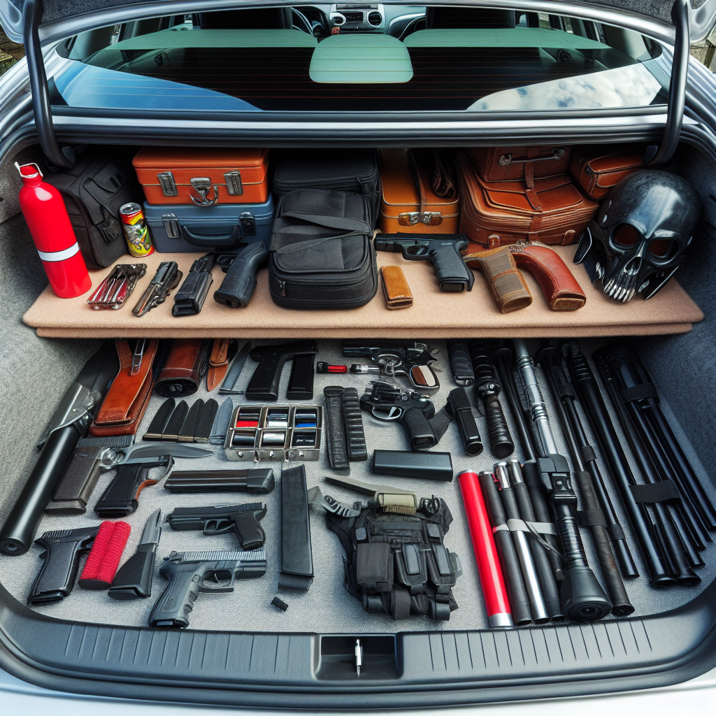 차량 트렁크 정리, 사고 시 위험 줄어드는 배치