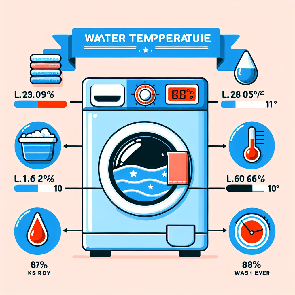 세탁기 용량 활용, 빨래 제대로 돌리는 물 온도 가이드