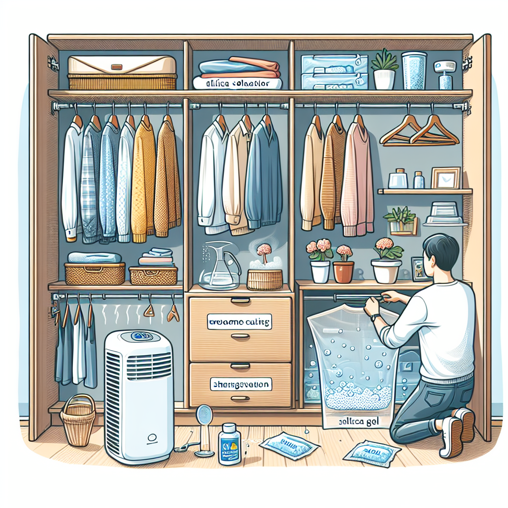 옷장 습기 제거, 곰팡이 없이 보관하는 방법
