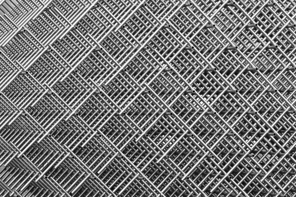stainless steel fine mesh drain cover installed in shower