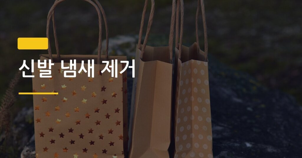 신발 냄새 제거, 숯 탈취제 정말 효과 있는지 직접 써봤다