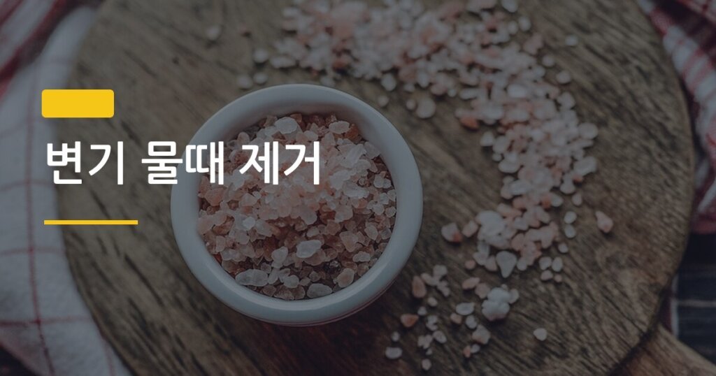 변기 물때 제거, 락스 vs 구연산 뭘 써야 돈 안 버릴까