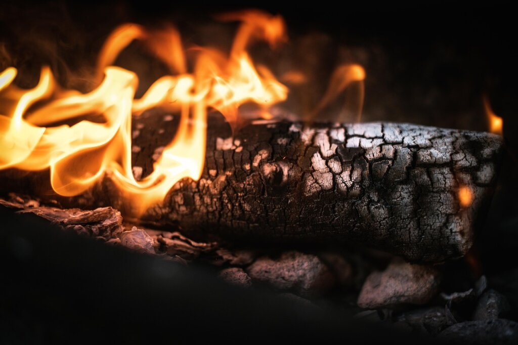 freezer burn on meat surface close up
